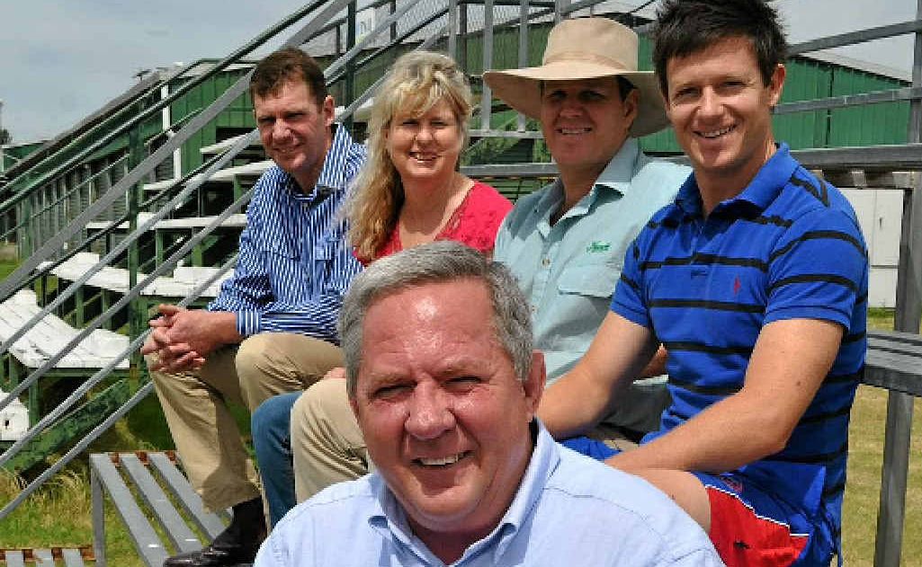 State MP Tim Mulherin (front) with Cameron Shepherd, Andrea Sommerville, Warwick Fraser and Nathan Rogers. State MP Tim Mulherin (front) with Cameron Shepherd, Andrea Sommerville, Warwick Fraser and Nathan Rogers.